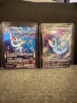 POKEMON EVOLVING SKIES BLACK STAR PROMO 6 CARD SET VAPOREON JOLTEON FLAREON - Image 1