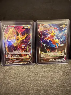 POKEMON EVOLVING SKIES BLACK STAR PROMO 6 CARD SET VAPOREON JOLTEON FLAREON - Image 2