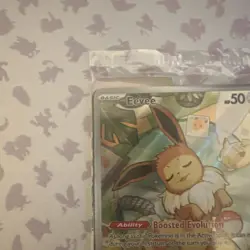 Pokemon Card - Eevee - 173 - SV PE Promo Card Elite Trainer Box Sealed Brand New - Image 2