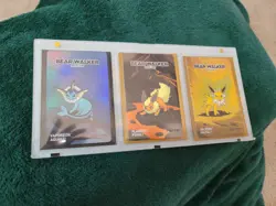Bear Walker Limited Edition Cards. Jolteon/flareon/vaporeon +display Case. - Image 3