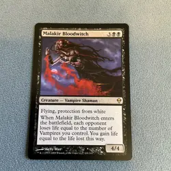 MTG- Malakir Bloodwitch - Zendikar - NM - MAGIC CARD - Image 1