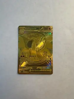 Charizard X Ex 130/094 Phantasmal Flames Mega Hyper Rare Gold Pokemon Card NM - Image 1