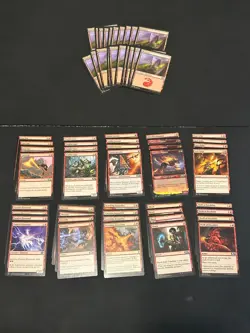 Pauper Mono Red Win Style - MTG Magic 60 Card Deck - Image 1