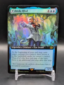 Y'shtola Rhul Extended Art Foil Card Final Fantasy Magic the Gathering - READ - Image 1