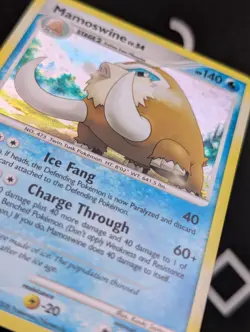 Mamoswine 9/146 Holo Rare Diamond & Pearl Legends Awakened Card 2008 NM/LP - Image 2