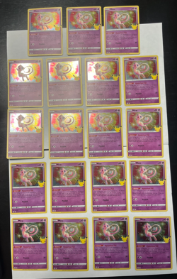Mew 011/025 Pokemon TCG Celebrations (2021) - Holo Rare Card Lot of (19) 📈📈 - Image 2