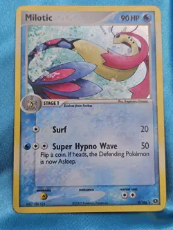 Milotic 8/106 Holo NM EX Emerald Pokemon TCG Card - Image 1
