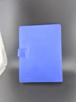 Vintage Pokemon Blue Charmander Pocket 72-Card Binder w/Notepad 1999 - Image 2