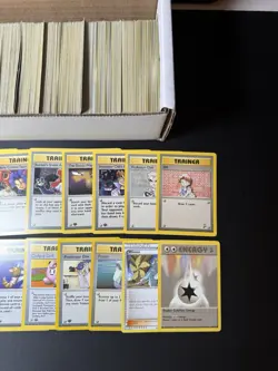 Huge Collection Bulk Lot 600+ Vintage Trainer Pokemon Cards WOTC-XY HP-DAMAGED - Image 3