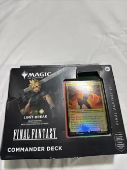 MTG Final Fantasy Commander Deck Limit Break Damaged Box - Image 2