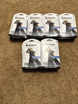 Magic the Gathering: Universes Beyond Final Fantasy Sleeved Play Booster 30 Pack - Image 1