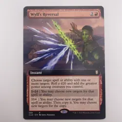1xMTG Wyll's Reversal-Extended Art-CL:Battle for Baldur’s Gate-NM - Image 1