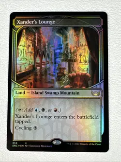 Xander's Lounge (Showcase - Foil) Rare #358 Streets of New Capenna - Image 1