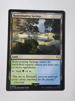 Rejuvenating Springs Commander: the Lord of the Rings: Tales of Middle-Earth... - Image 1