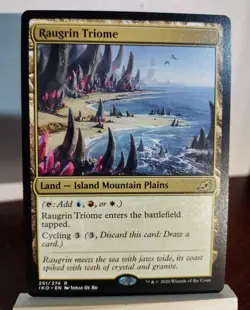 MTG Raugrin Triome Ikoria: Lair of Behemoths 251 X1 LP Magic The Gathering - Image 1