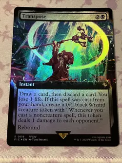 Transpose (Extended Art) Commander: Final Fantasy Foil - Image 1