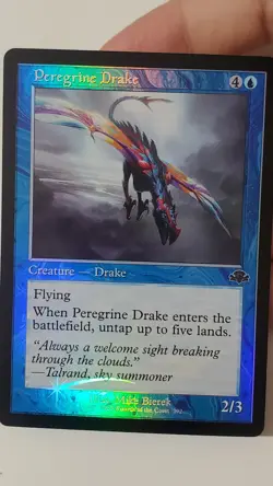 Peregrine Drake (Retro Frame) Dominaria Remastered Foil - Image 2