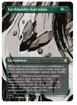 Earthbender Ascension - Borderless Avatar MTG - Image 1