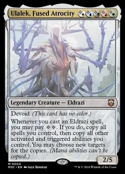 1x Ulalek, Fused Atrocity - Foil NM Eng MTG - Modern Horizons 3 Commander - Image 1