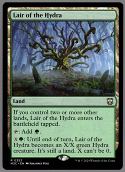 Lair of the Hydra 0353 Non Foil Rare Modern Horizons 3 MTG Near Mint - Image 1