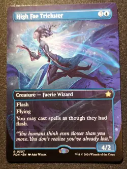 High Fae Trickster - Borderless - FDN - MTG - EN - NM - 0307 - Image 1