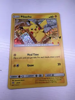 Pikachu 25/25 Holo Celebrations 25th Anniversary McDonald's Pokemon Card NM - Image 1