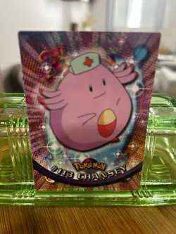 Pokemon - Topps 1999 -CHANSEY. TV Animation Series - Blue - Image 1