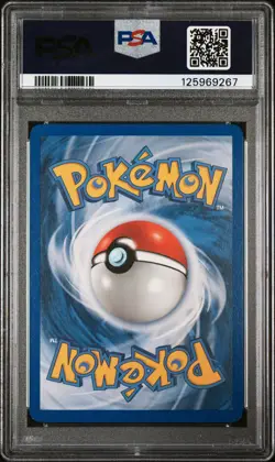 2004 POKEMON SPANISH EX RUBY & SAPPHIRE #8 HARIYAMA-HOLO PSA 9 - Image 2