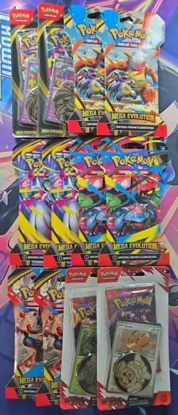 (12) Pokemon TCG Mega Evolution Lot & Destined Rivals Promos SEALED NEW - Image 1