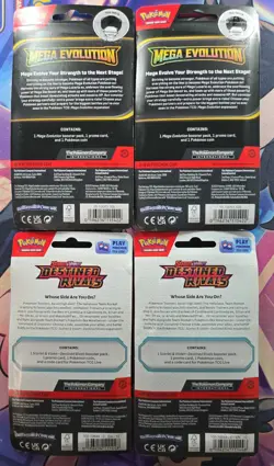 (12) Pokemon TCG Mega Evolution Lot & Destined Rivals Promos SEALED NEW - Image 3