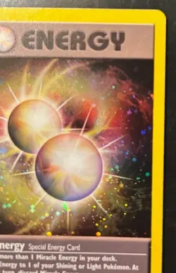 2002 Pokemon TCG Miracle Energy 16/105 Neo Destiny Holo Ungraded - Image 5