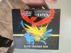 Pokemon TCG Hidden Fates Elite Trainer Box 10 Booster Packs, Sealed - Image 1