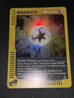 Pokemon TCG Crystal Energy Aquapolis 146/147 Reverse Holo 1st Edition Uncommon - Image 1