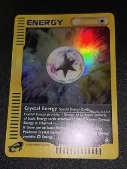 Pokemon TCG Crystal Energy Aquapolis 146/147 Reverse Holo 1st Edition Uncommon - Image 2