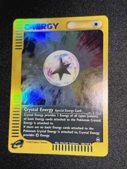 Pokemon TCG Crystal Energy Aquapolis 146/147 Reverse Holo 1st Edition Uncommon - Image 5