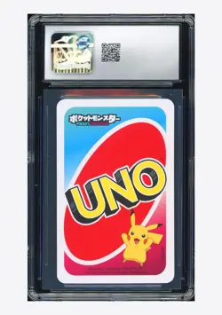 Pokemon CGC 8 Eeveelutions 2021 Pokemon Pocket UNO-+4 Japanese - Image 2