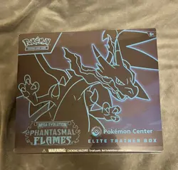 Pokemon TCG Phantasmal Flames Pokemon Center ETB Elite Trainer Box - New Sealed - Image 1