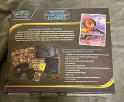 Pokemon TCG Phantasmal Flames Pokemon Center ETB Elite Trainer Box - New Sealed - Image 5