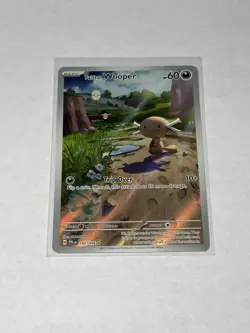 2025 Pokemon ME: Phantasmal Flames Paldean Wooper IR #102/094 NEAR MINT - Image 1