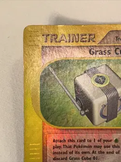 Pokemon TCG Grass Cube 01 Aquapolis 124/147 Reverse Holo 1st Edition Uncommon - Image 4