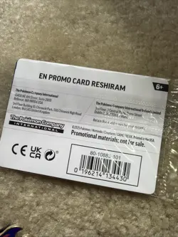 Reshiram 017/094 - Pokemon TCG: Phantasmal Flames - SEALED Stamped Promo - Image 2