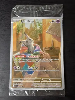Mimikyu 075 Sealed - Paldean Fates - Black Star Promo - Pokemon - Image 1