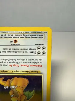 Pokemon TCG Vintage WOTC Dragonite Fossil 4/62 Unlimited Holo Rare - Image 4