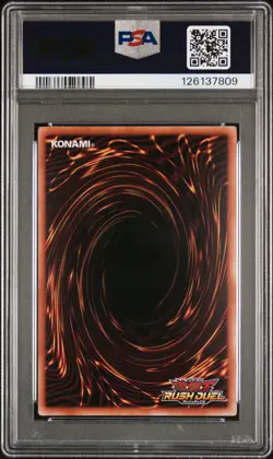2025 YU-GI-OH! JAPANESE OVER RUSH RARE #JP043 GALACTICA CHAOS OBLIVION PSA 10 - Image 2