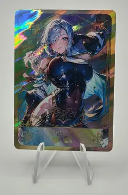 Carte Shenhe Genshin Impact Sexy ACG Goddess Story Waifu Card Girl Holo Foil - Image 1