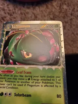 Meganium Prime HGSS08 Holo Black Star Promo Pokemon TCG Card Lightly Played LP - Image 4
