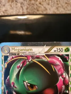 Meganium Prime HGSS08 Holo Black Star Promo Pokemon TCG Card Lightly Played LP - Image 5