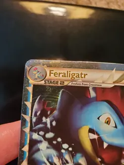Feraligatr Prime HGSS07 Holo Black Star Promo Pokemon TCG Card Lightly Played LP - Image 5