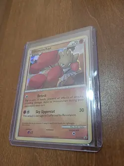 Hitmonchan HGSS24 HeartGold & SoulSilver Black Star Promo Holo Pokemon Card LP - Image 1