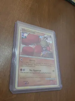 Hitmonchan HGSS24 HeartGold & SoulSilver Black Star Promo Holo Pokemon Card LP - Image 2